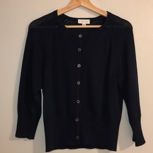 St. John Sport Wool Sweater Cardigan (M)